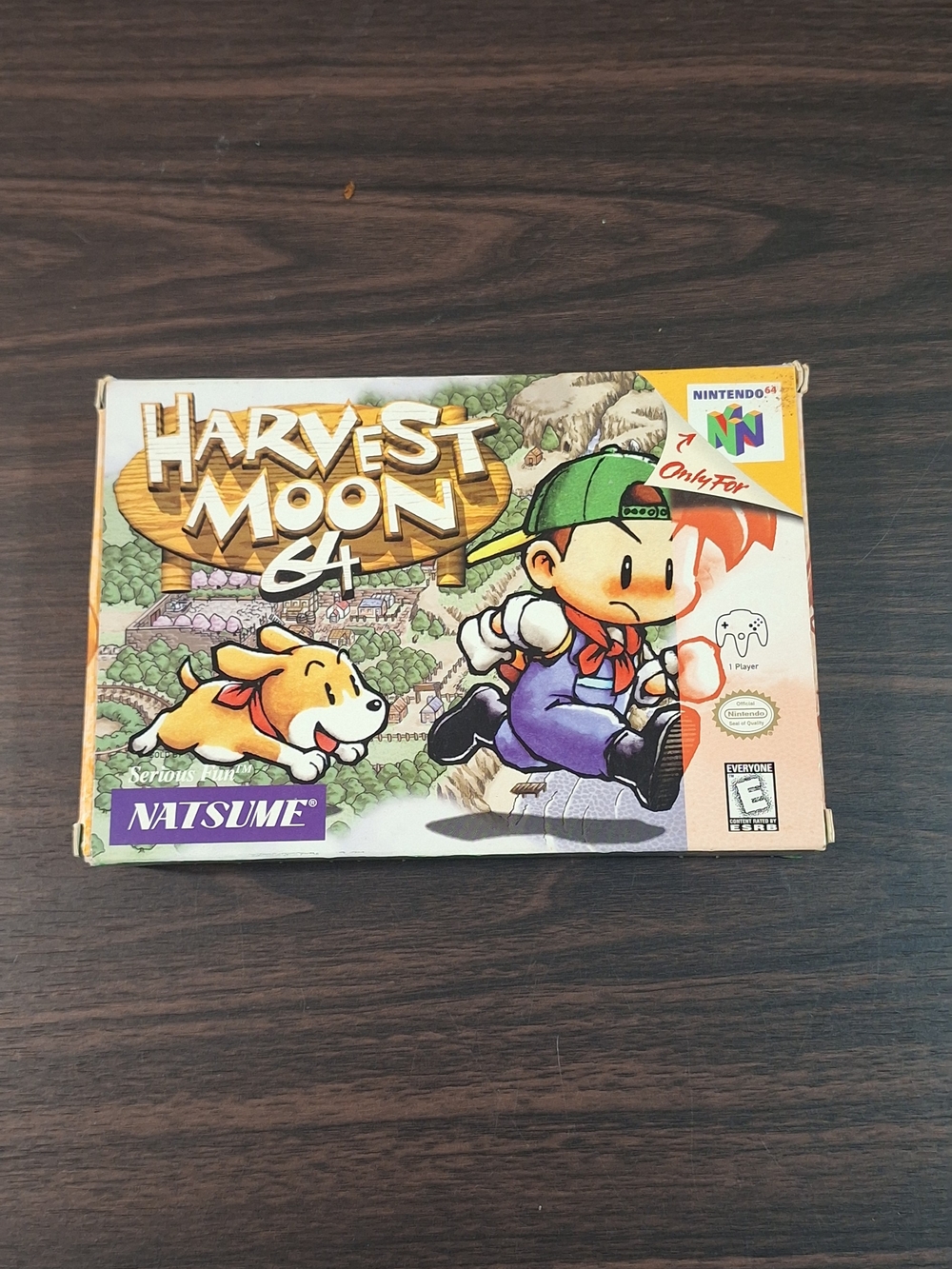 BEST OFFER? Harvest Moon 64 Nintendo 64 Game Box - Colorful Artwork